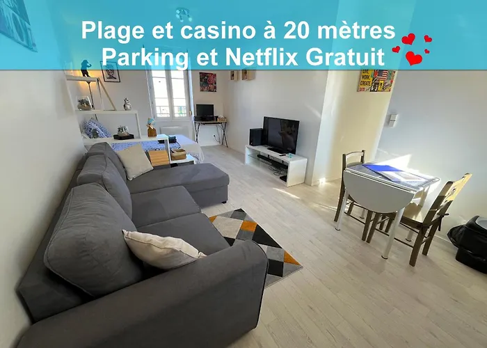 Beau Studio Avec Vue Sur Mer Et Parking Gratuit